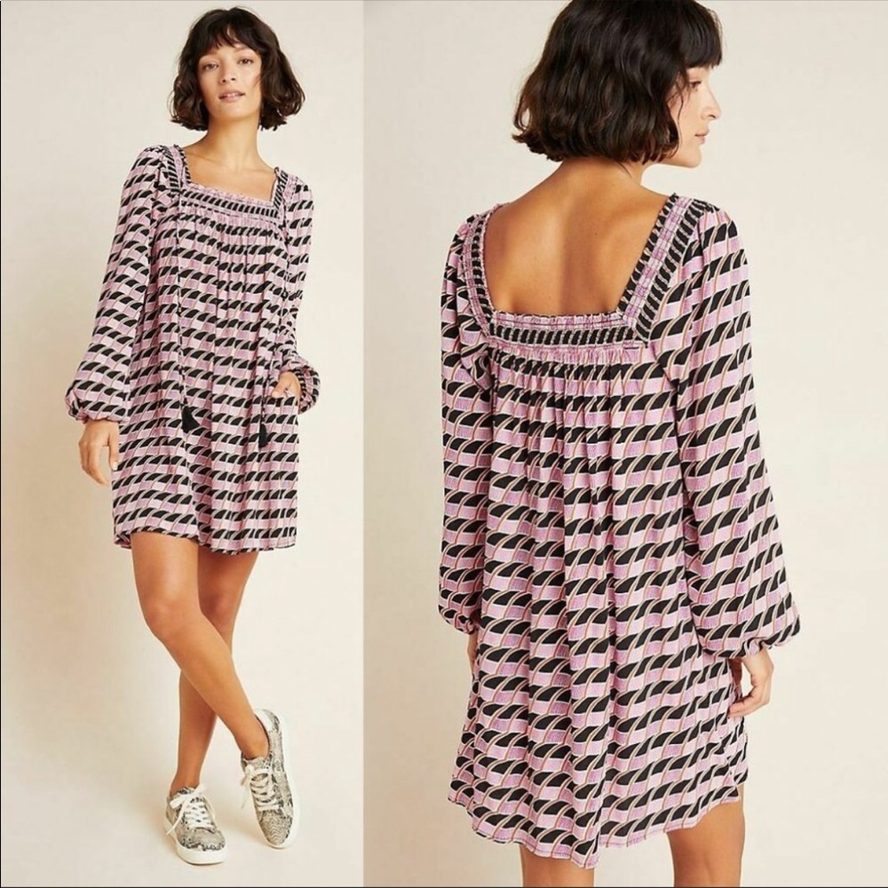 Anthropologie Maeve Adrienne Tunic Dress Small